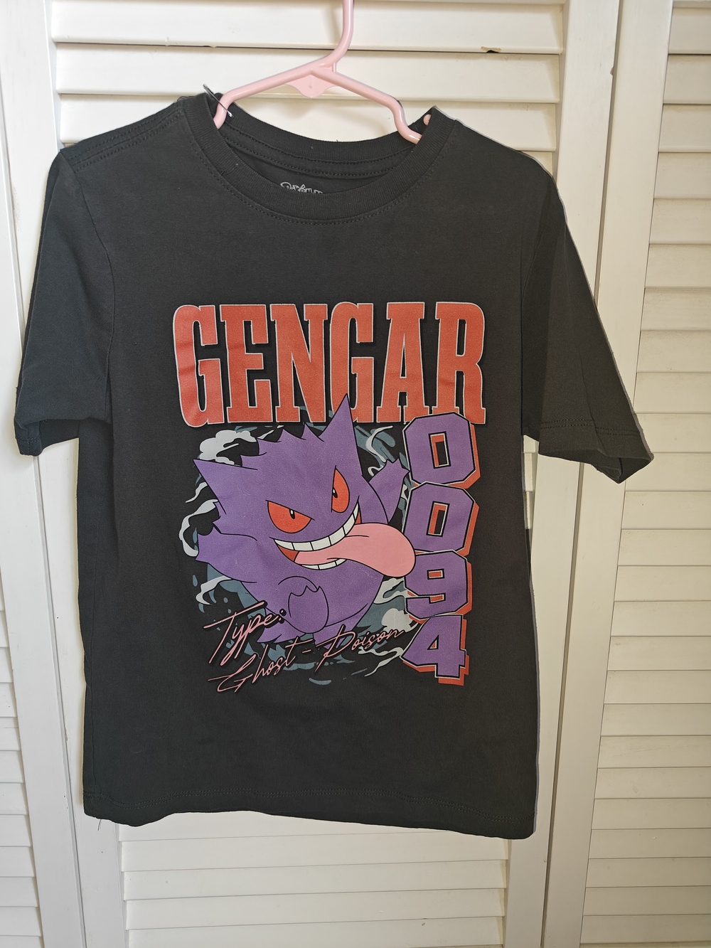 Pokemon Gengar Kids Tee 6/7